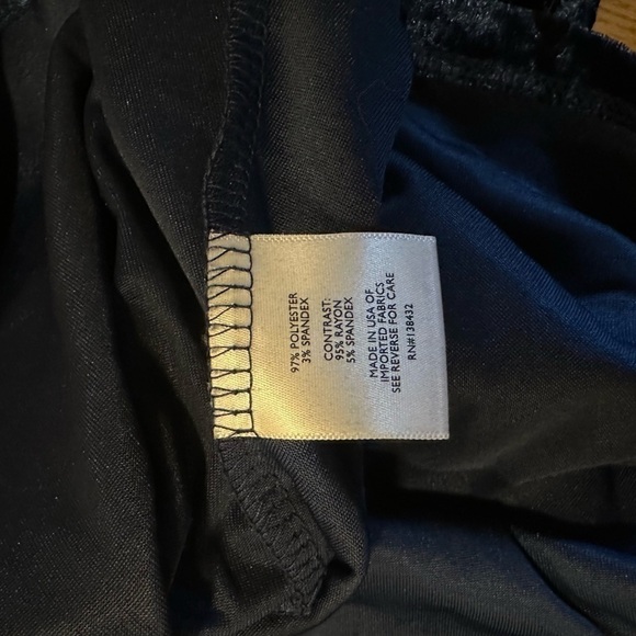 NWT ModCloth Velvet Luxe Structure Dress Wrap Floral size S, long sleeve modern - Picture 7 of 8